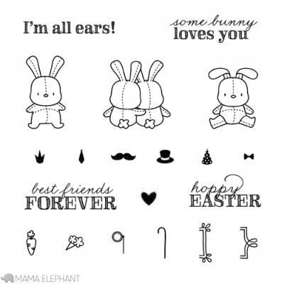 Mama Elephant Clear Stamps - Honey Bunny